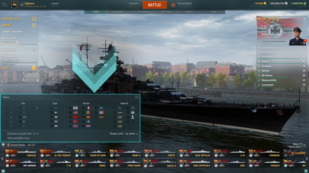 World of Warships　レビュー